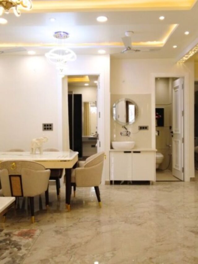 Fully Furnished 3 BHK Floors in Uttam