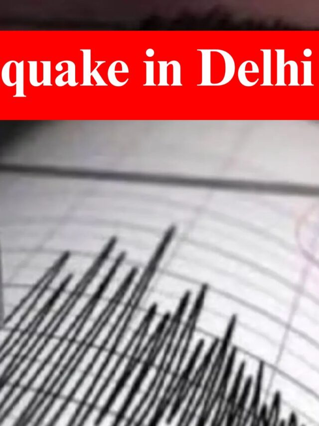 earthquake in delhi