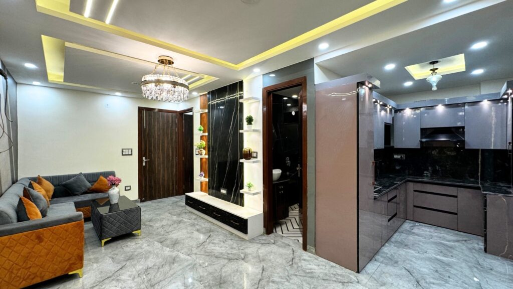 luxury 3bhk flat near dwarka