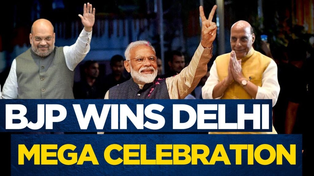 BJP WINS DELHI