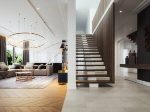 Royal-style 2 BHK flat in Uttam Nagar with elegant interiors, near metro station, available at an affordable price.