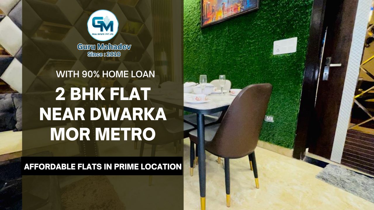 2 BHK Flat Near Dwarka Mor Metro Station