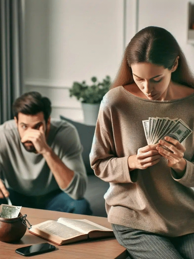 Confused couple after finalizing the flat