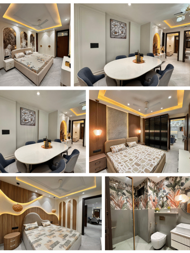 Modern 4 BHK flat in Nawada with stylish interiors.