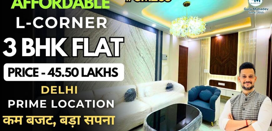 Luxury L-Corner 3 BHK Home in Prime Location with Metro Connectivity